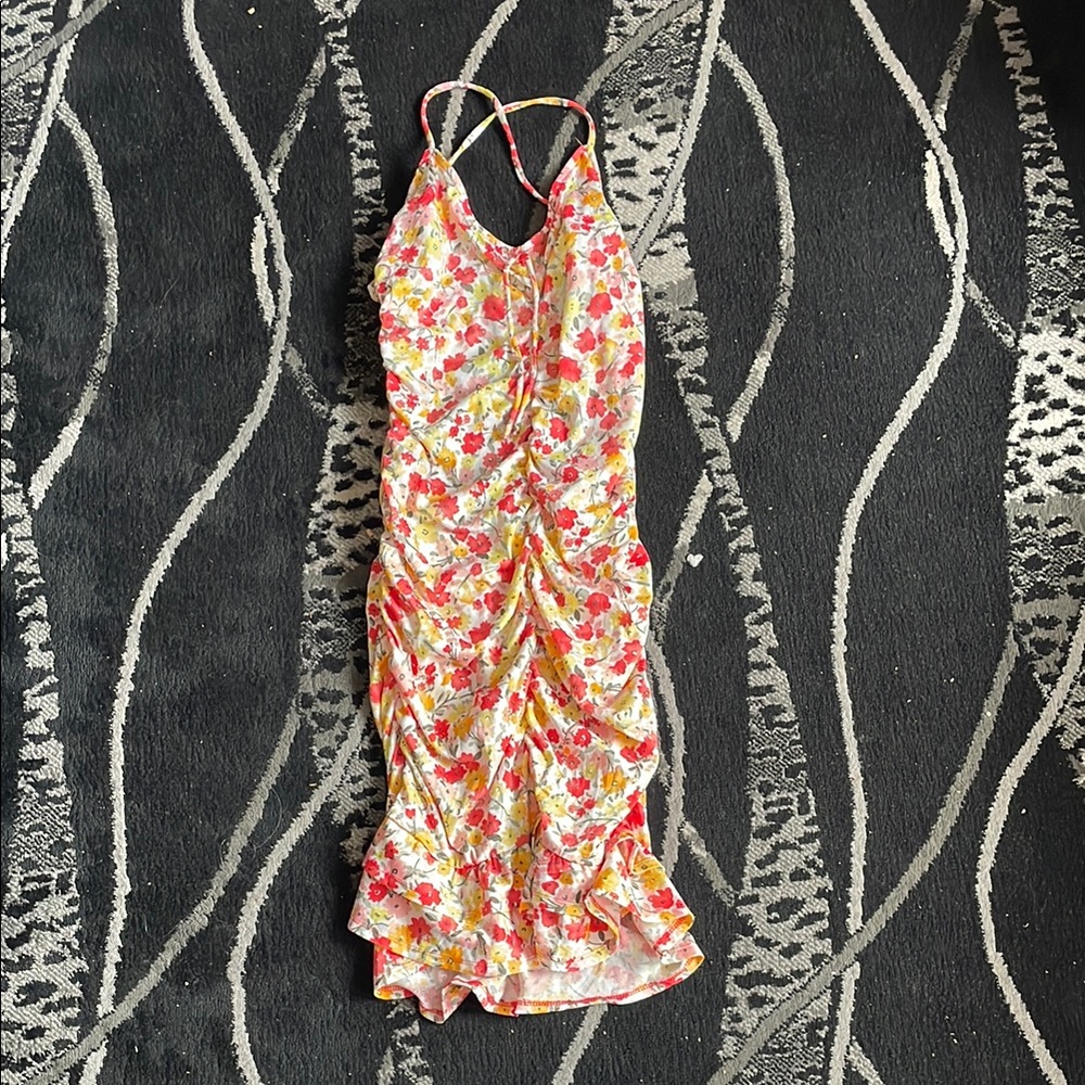 Derek Heart Floral Multicolor Dress